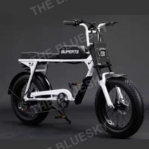 하이브리드자전거 오프로드 전력보조 가변 속도 전기자전거, 하얀색, 26Ah