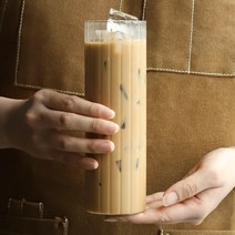 홈카페 내열유리 일자유리컵 4종, 센느내열유리잔 455ml