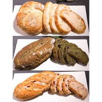 귀리현미쌀빵 쑥쌀깜빠뉴 크렌베리쌀빵 천연발효빵 쌀빵, 200g, 1개