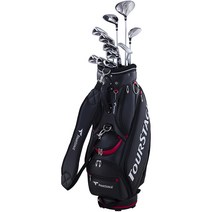 브리지스톤 남자 골프채 풀세트 투어스테이지 v6000 11종 캐디백, R