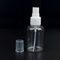향수공병 미니분무기 스프레이분무기 미스트공병 50ml 스프레이형 투명 용기 공용기 공병 향수병 스프레이병 휴대용스프레이, 1