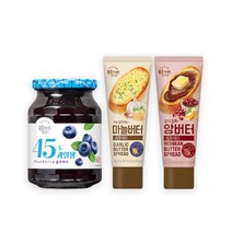 복음자리45도블루베리잼350g+마늘버터스프레드100g+앙버터스프레드120g