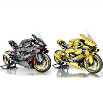 취항 BM001 002 003 테크닉 바이크 BMW 1000RR 풀박스, 블루