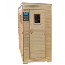 수아네 핀란드사우나 건식사우나 한증막 습식사우나 자쿠지 사우나부스, 적삼나무 싱글 90x90x200 cm