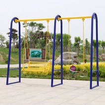 놀이터 그네 공원 야외정원 그네 흔들의자 미끄럼틀, 단일 스윙 확장 나사
