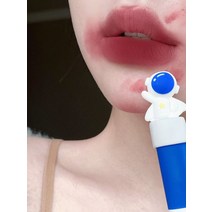 우주 비행사 무스 립 머드 매트 벨벳 글레이즈 미백 립스틱 뷰티 립글로스 리퀴드, [01] 01