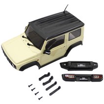 Kyosho Minits 4 × 4 시리즈 바디 세트 스즈키 짐니 시에라 쉬폰 아이보리 메탈릭 MXB03IV