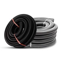 집진기 호스 공장 흡입 배기파이프 흡연기 배기호스, 그레이 내경 28 외경 34MM (1미터 가격)
