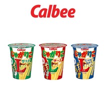 Calbee 쟈가리코 L사이즈 3종, 샐러드맛L