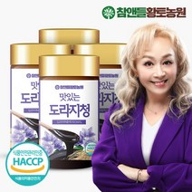 참앤들황토농원 [황토농원] 도라지청 250g 4병, 4개, 단품없음