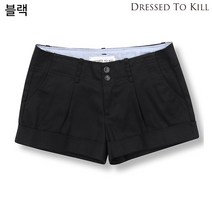 드레스투킬 여성 투버튼 반바지 12컬러 4D622WQ501