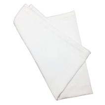 바리스타 흰행주 린넨 티타올 순면 카페 화이트 1p