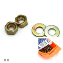 너트와셔 4MM 평와셔 육각와셔 너트고정