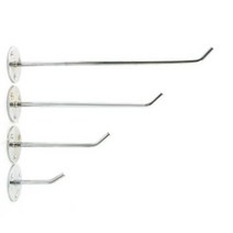 벽후크걸이 일자형 훅 매장용 피스고정 진열장고리, 100mm, 본상품선택