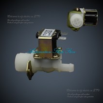 전동벨브 솔벨브 플라스틱 솔레노이드 밸브 34 -12mm 솔레노이드 물 밸브 12vdc 24vdc 세탁기 입구 물 밸브, 12v, 정상적으로 열려있다