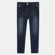 인디고뱅크키즈 인디고키즈 NC02 스톤 워싱 스키니 데님 IKTJ218S2