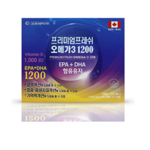 고려제약 프리미엄 프레쉬 오메가3 1200, 180캡슐, 3개