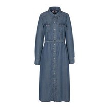 베스띠벨리 베스띠벨리 괴정 22S/S 카라 벨트 데님 원피스 BEO2550ID