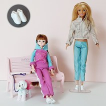스마일베이비 미미 쥬쥬 인형옷 트레이닝복 운동복 운동화, 트레이닝복세트