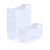 실리쿡 하프 트레이 5p, 반투명, 3세트