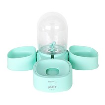 이고웰 반려동물 퓨어워터 반자동 급수급식기, 민트, 1개