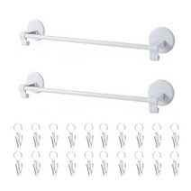 살림을 더하다 모자걸이 정리대 걸이봉 2개 + 모자집게 20개, 한세트