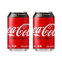 코크제로 코카콜라 제로 캔, 355ml, 15개