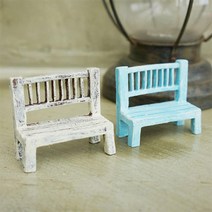 빈티지 가든벤치 촬영소품 2종세트 전시용 소품인형 셀프돌상