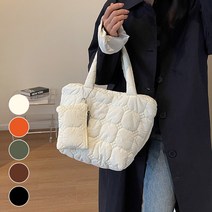 파우치포함 퀼팅 토트백 USG-153