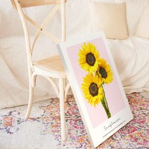 아란아트 복이 들어오는 그림 캔버스액자 해바라기 썬플라워, 25.러블리 선플라워