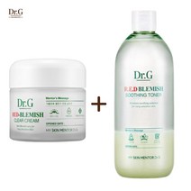 Dr.G 닥터지 레드 블레미쉬 수딩 토너 400ml+ 클리어크림 700ml