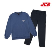 JCB 레터자수 맨투맨+조거팬츠 세트 (JBS8R601BSL)