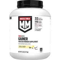 Muscle Milk 프로 시리즈 게이너 단백질 파우더 바닐라 크림, Vanilla
