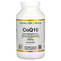 캘리포니아 골드 뉴트리션 코큐텐 USP 200mg 360캡슐