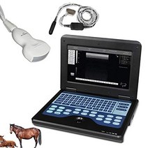 CONTEC 수의사/동물 휴대용 B-초음파 스캐너 견인 탐침 포함 소 말 낙타 말 염소 소 양 및 돼지용 볼록 및 직장 탐침 포함