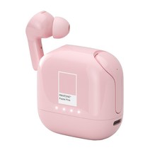 팬톤 2000mAh 보조배터리 겸용 블루투스 5.3 무선 이어폰 PTB-05, 파스텔핑크, PTB-05(파스텔핑크)