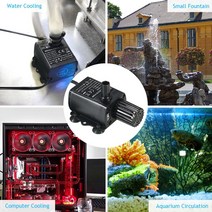 기름 보일러 순환 펌프 모터 온수 가압 구동기 전기 가스 교체 가정용USB 미니 잠수정 펌프 5V 마이크로 브, 01 5W