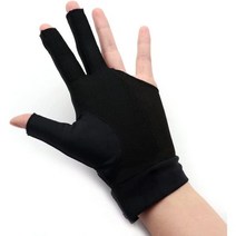 CUESOUL1pc당구 장갑 3 휴대용가락 운동 통기성 남여 왼손풀 게임 스누커 캐롬 SXL, 특대, 블랙(블랙 19-3911 tcx)