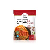 종가집 잘익은 톡톡아삭김치 1kg (F), 없음, 상세설명 참조, 1개