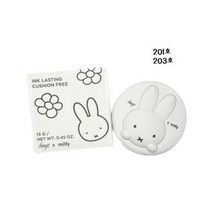 더페이스샵 fmgt 잉크래스팅 쿠션 프리 13g 미피 에디션, 201호, 1개