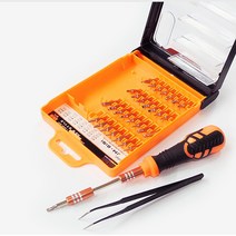 정밀 드라이버 세트 33 IN 1 교체용 다목적 공구 십자 일자 육각 별 삼각 Y자 시계 안경 JM-8101