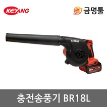 계양 BR18L 충전송풍기 18V 5.0AH 1팩 3단속도조절 먼지제거 차량실내청소, 1개