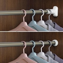 압축봉 행거봉 커튼봉 옷걸이봉 강력 옷장 길이조절봉, 원형압축봉 120