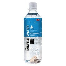 바우와우 펫 미네랄워터 500ml (수분보충+미네랄보충) 강아지고양이겸용