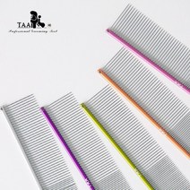 TAA 타콤 비숑콤 빗 애견 전문가용 푸들 브러쉬 피아노콤 강아지콤, 16. TAA콤 - PT22 - 실버