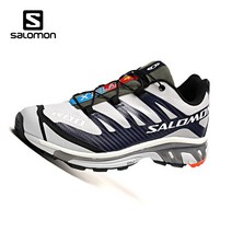 살로몬 Salomon XT-4 ADV ANCED 트레킹화 런닝화 등산화 전술화 운동화 작업화 스니커즈 신발 통기성 생활방수 골프화 슬립온 남성용 회색 오렌지