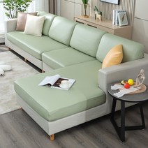 분리형 쇼파커버 카우치 덮개 소파 등받이 방석 리폼 방수커버, 그린