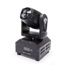 전문조명 uking 미니 led 스팟 빔 10w 조명 이동 헤드 조명 4in1 rgbw 무대 조명 1113 dmx 채널 dj 디스코 클럽 용 dj 조명, au 플러그