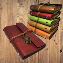 빈티지 다이어리 가죽 엔틱 클래식 다꾸 레트로 일기장 트래블러스 노트, 베이지