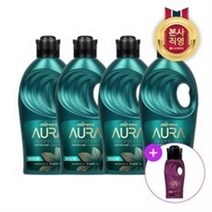 LG 생활건강 아우라 딥센트 섬유유연제 1L 용기 매그놀리아x4개 아우라 200ml, 2세트